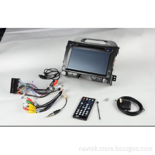 8in Car Special DVD Player For KIA Sportage
